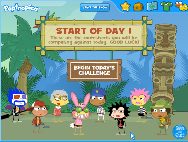 Poptropica the game funbrain
